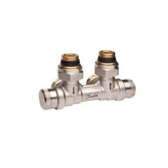 Danfoss Sağ Dik Köşe Tip Kompakt Dinamik Radyatör Dönüş Vanası RLV-KDV DN 15