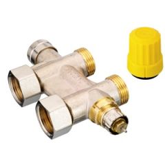 Danfoss Düz Tip Termostatik Kompakt Radyatör Dönüş Vanası VHS 3/4'' DN 15