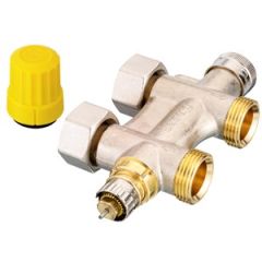 Danfoss Düz Tip Termostatik Kompakt Radyatör Dönüş Vanası VHS 3/4'' DN 15