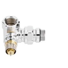 Danfoss Krom Kaplama Sağ Dik Köşe Tip Termostatik Vana Gövdesi RA-NCX