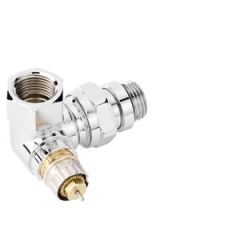 Danfoss Krom Kaplama Sağ Dik Köşe Tip Termostatik Vana Gövdesi RA-NCX