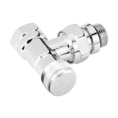 Danfoss Köşe Tip Reglajlı Krom Dönüş Vanası RLV-CX