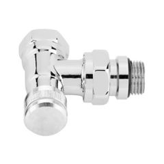 Danfoss Köşe Tip Reglajlı Krom Dönüş Vanası RLV-CX