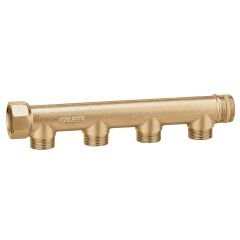 Caleffi 350 Modüler Tekli Kolektör 3/4” x 2 Çıkışlı