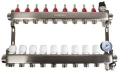 Fraenkische 3 Ağızlı Paslanmaz Çelik Kollektör Seti