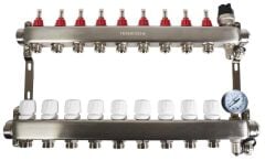 Fraenkische 4 Ağızlı Paslanmaz Çelik Kollektör Seti