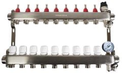 Fraenkische 7 Ağızlı Paslanmaz Çelik Kollektör Seti