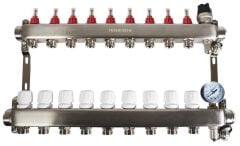 Fraenkische 10 Ağızlı Paslanmaz Çelik Kollektör Seti