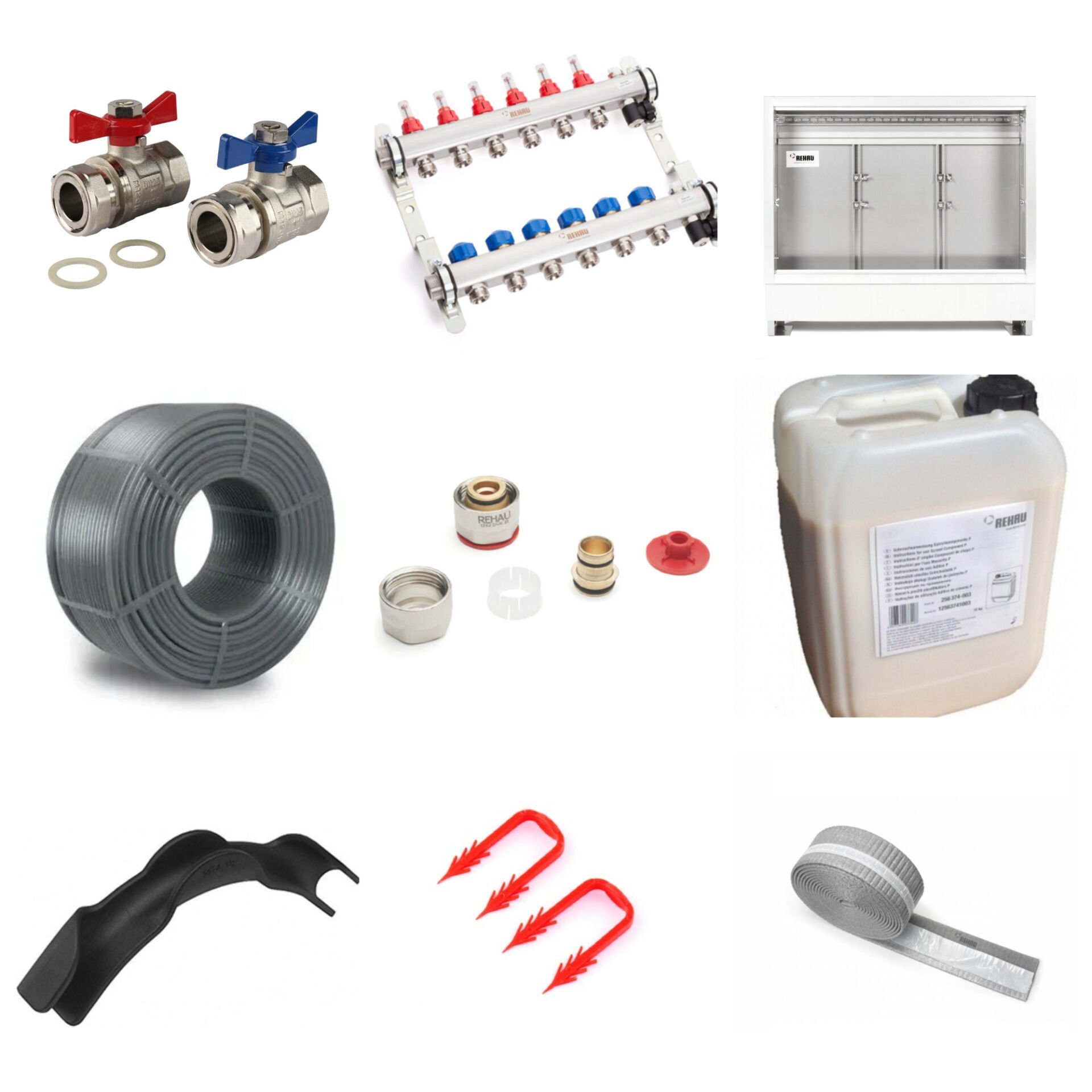 20 m2 Rehau Yerden Isıtma Paketi