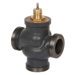 Danfoss VRG3 Üç Yollu Dış Dişli Döküm Lineer Vana Gövdesi PN16 DN25
