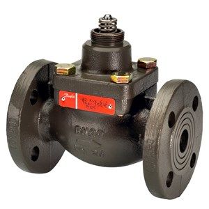 Danfoss VB2 İki Yollu Flanşlı Döküm Lineer Vana Gövdesi PN25 DN20
