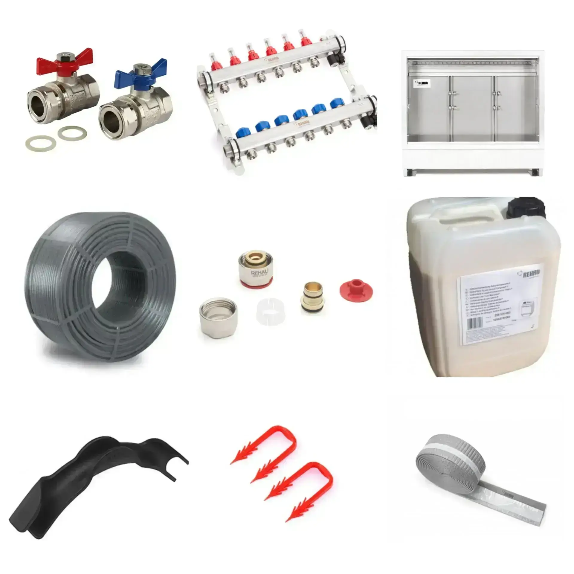 90m2 Rehau Yerden Isıtma Paketi
